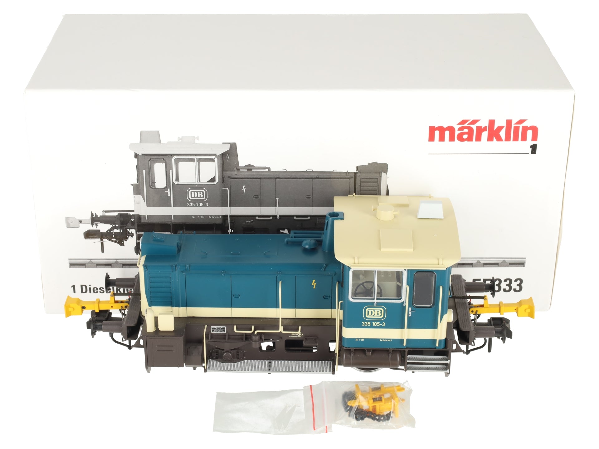 Marklin 55333 Gauge 1 Dgtl DB cl 335 Köf III Small Diesel Locomotive LN/Box