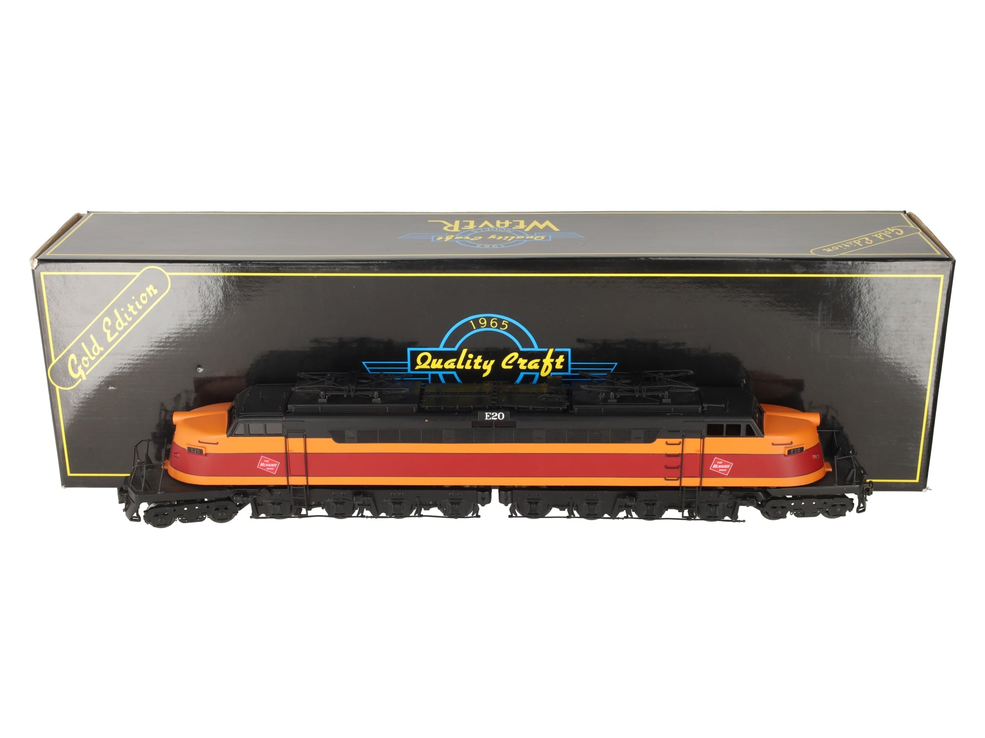 Weaver G1715LP O Gauge BRASS Milwaukee Road Little Joe Electric Locomotive #E20 EX/Box