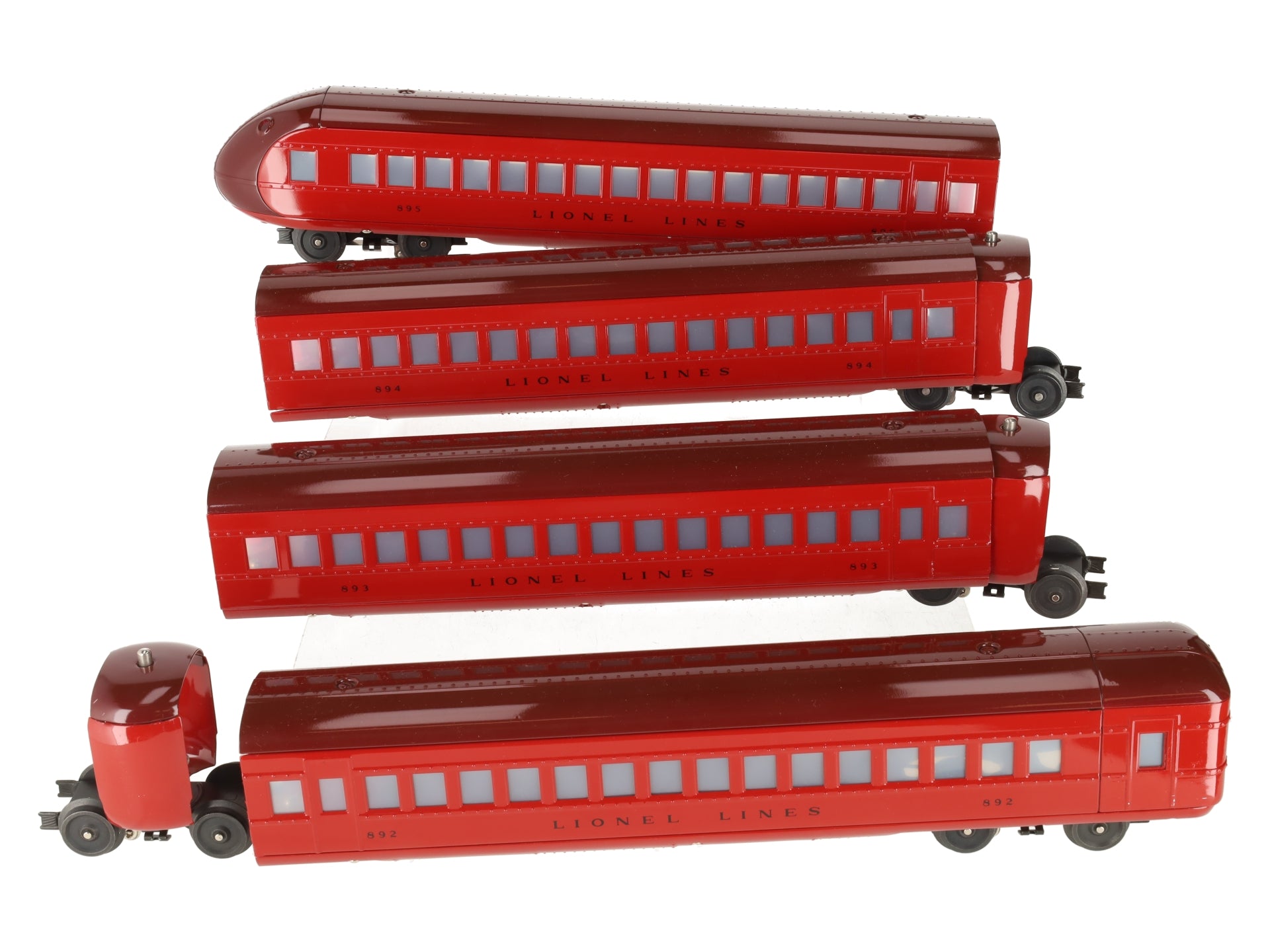 Lionel 6-51201 O Gauge Lionel Lines Rail Chief Passenger 4-Car Set EX