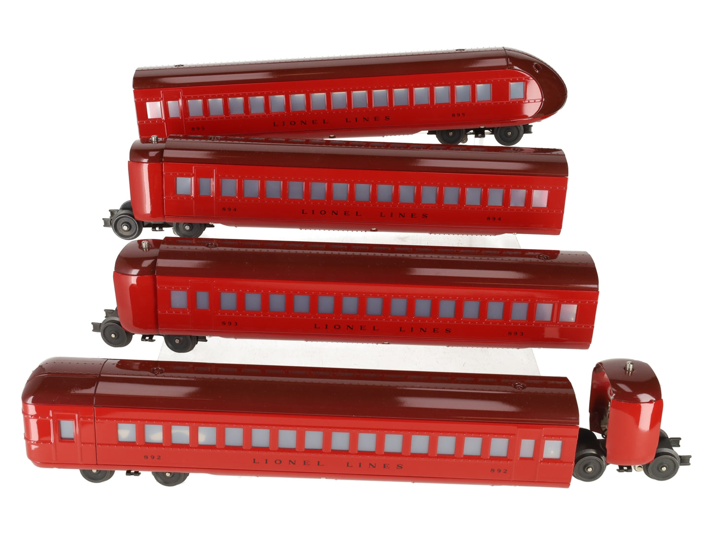 Lionel 6-51201 O Gauge Lionel Lines Rail Chief Passenger 4-Car Set EX