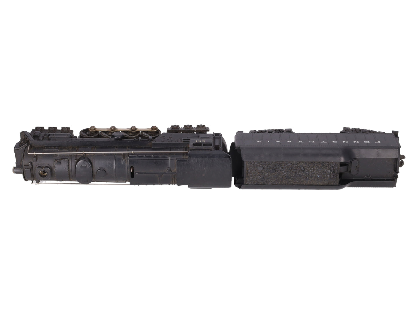 Lionel 681 Vintage O 6-8-6 Die-Cast S2 Steam Turbine Loco w/2671W Tender VG