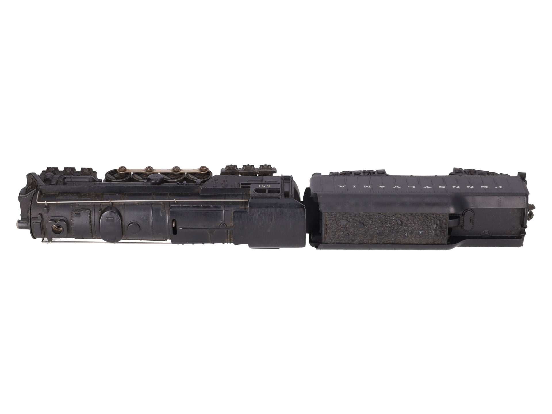 Lionel 681 Vintage O 6-8-6 Die-Cast S2 Steam Turbine Loco w/2671W Tender VG