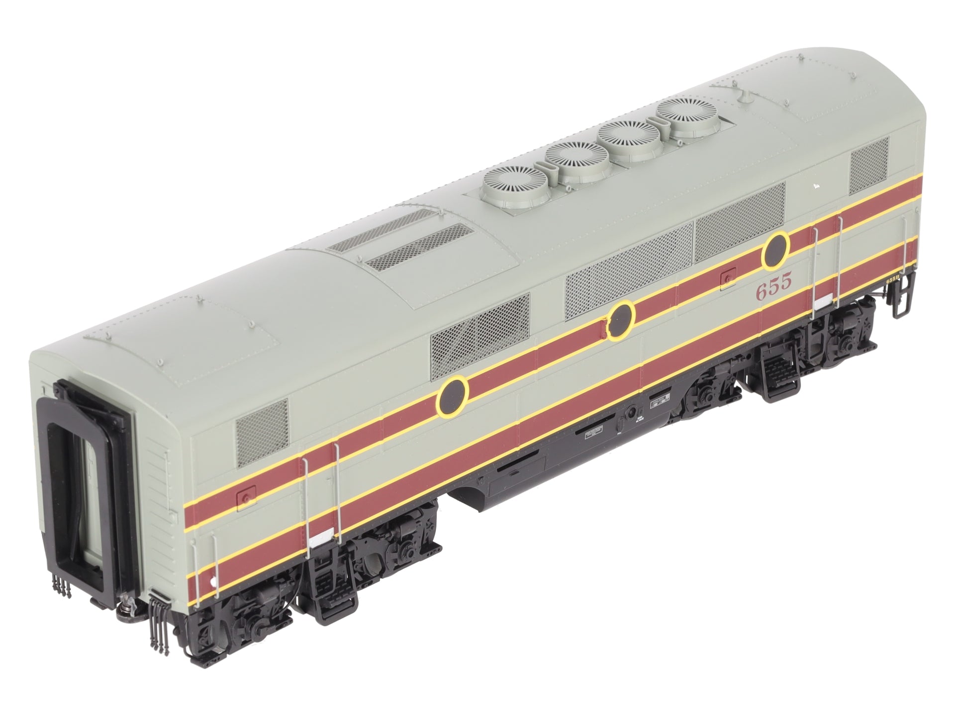 Atlas 1659-1 O Erie Lackawanna F-2/F3 Un-Powered B Unit Diesel Locomotive #655B EX/Box