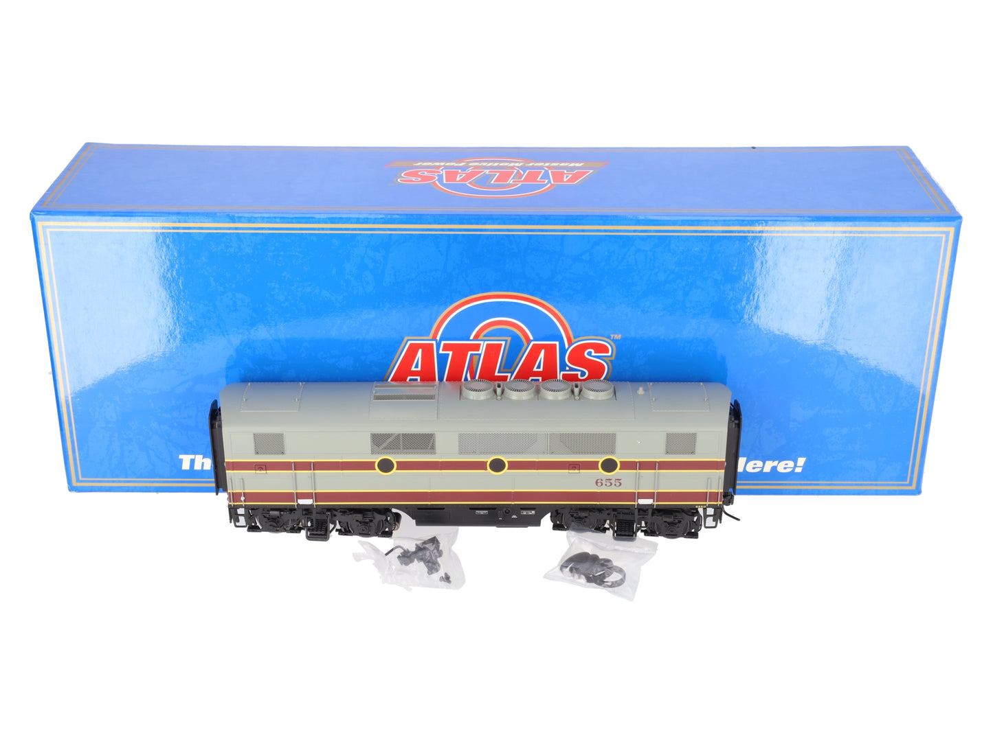 Atlas 1659-1 O Erie Lackawanna F-2/F3 Un-Powered B Unit Diesel Locomotive #655B EX/Box