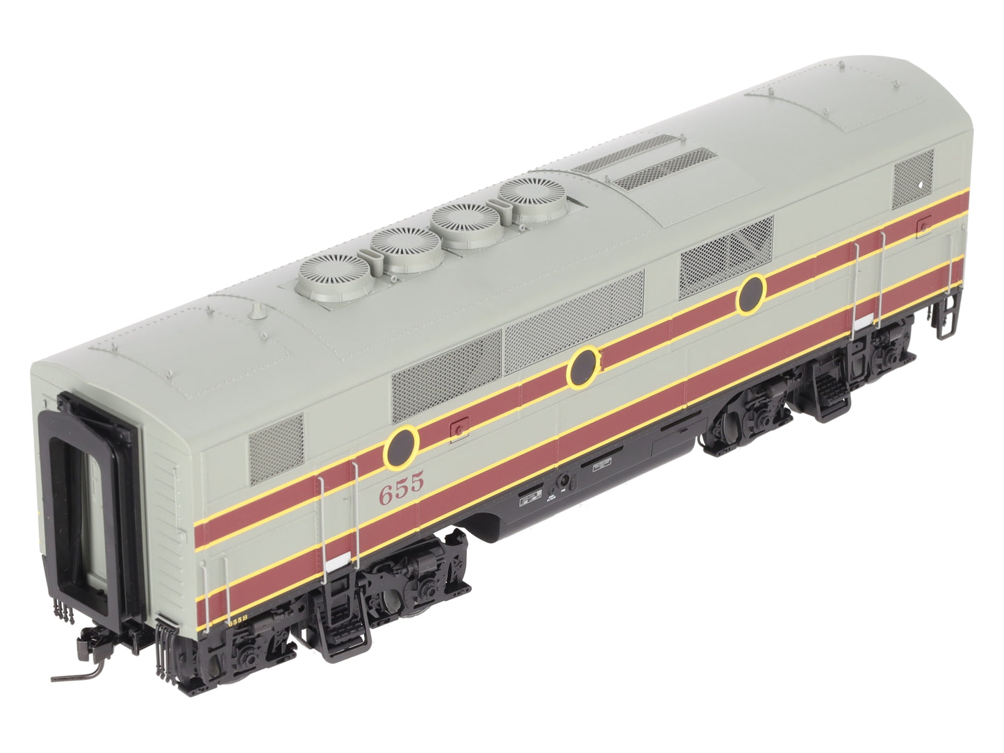 Atlas 1659-1 O Erie Lackawanna F-2/F3 Un-Powered B Unit Diesel Locomotive #655B EX/Box