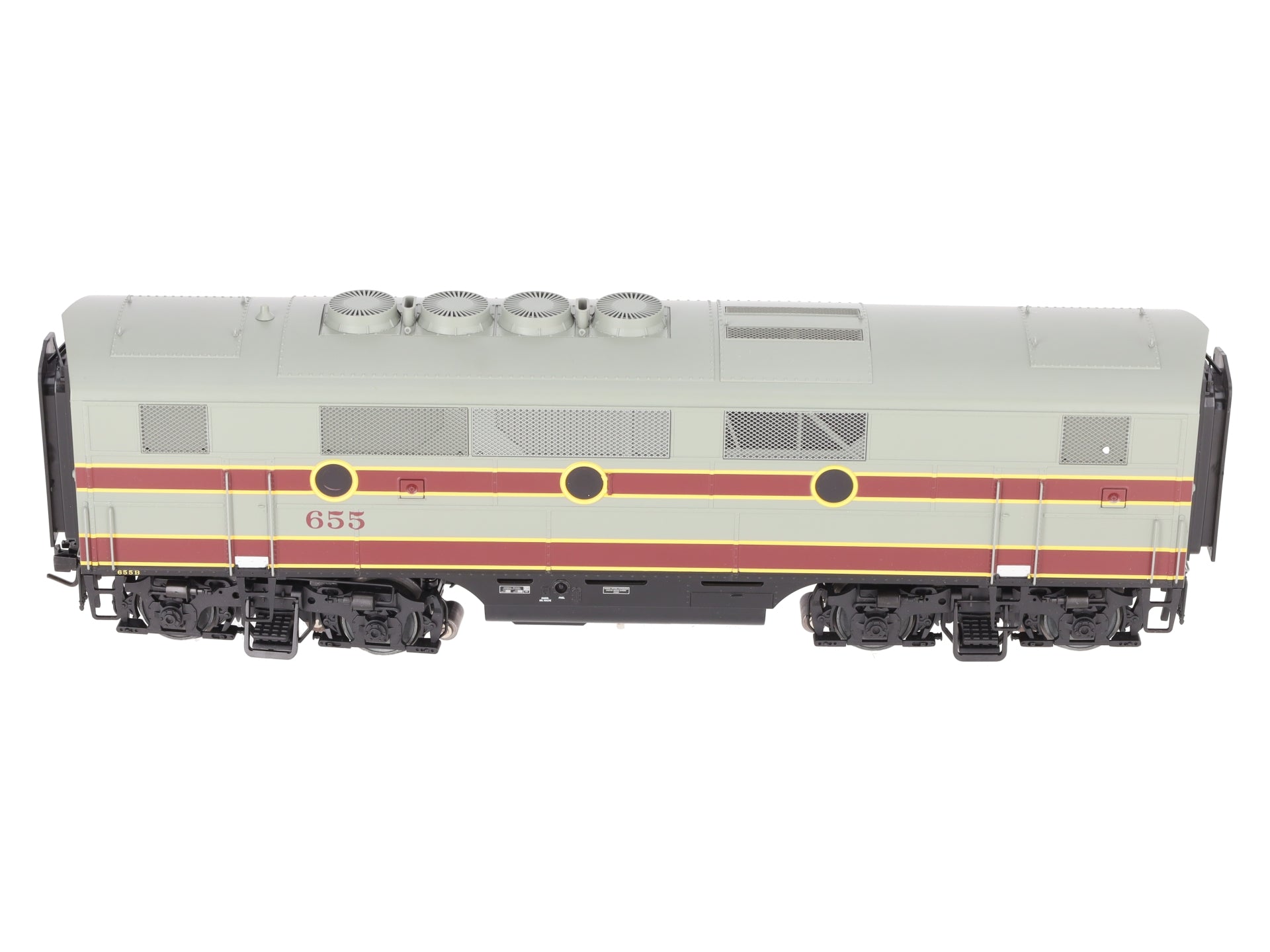 Atlas 1659-1 O Erie Lackawanna F-2/F3 Un-Powered B Unit Diesel Locomotive #655B EX/Box