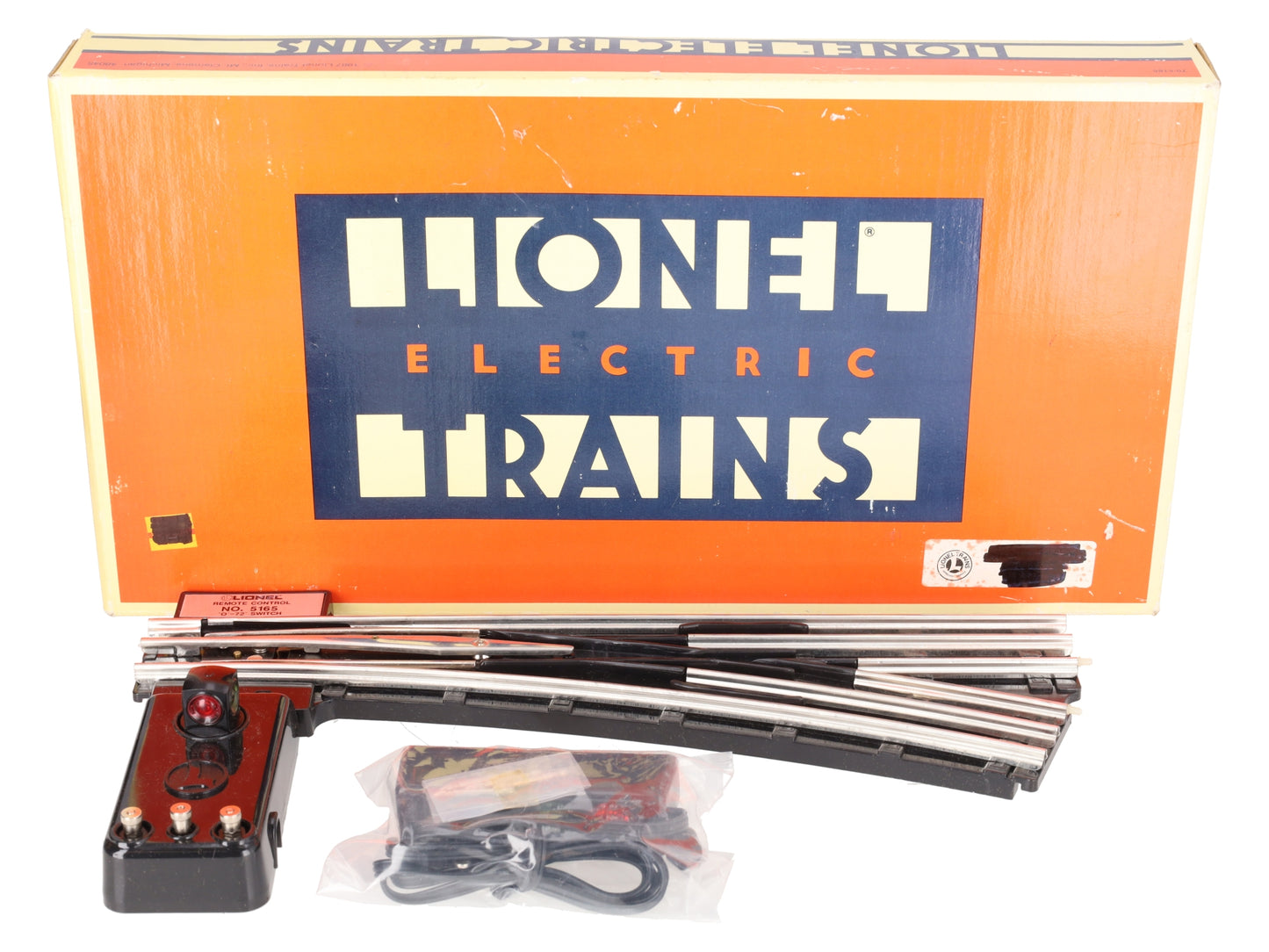 Lionel 6-5165 O72 Right Hand Remote Switch Turnout EX/Box