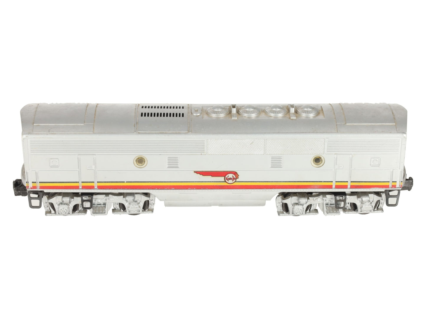 Lionel 2343C Vintage O Santa Fe F-3 Louvered Top Non-Powered B Diesel Locomotive VG