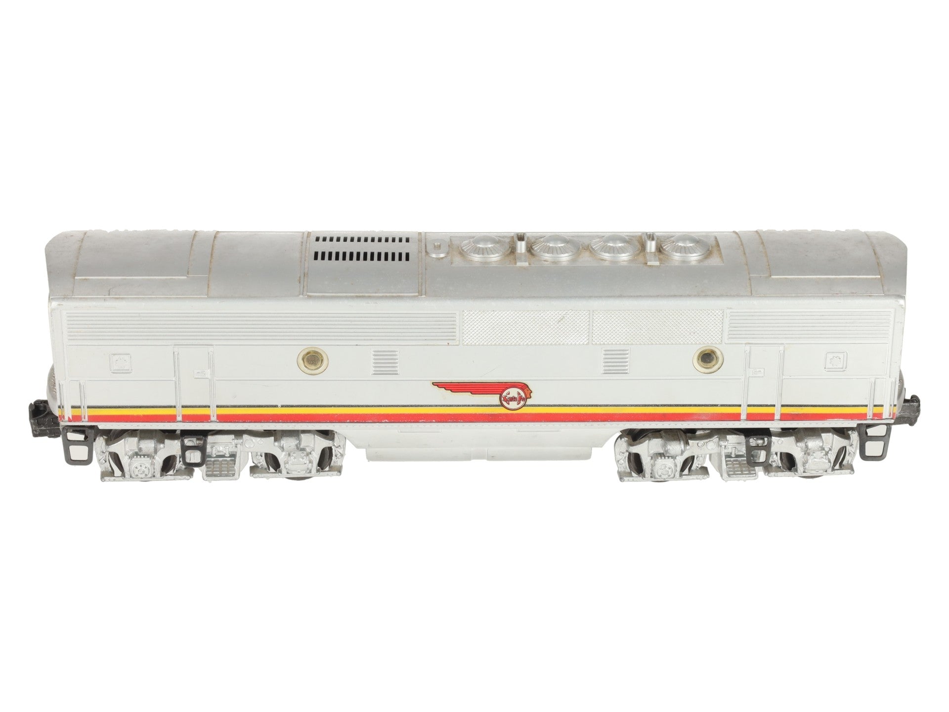 Lionel 2343C Vintage O Santa Fe F-3 Louvered Top Non-Powered B Diesel Locomotive VG