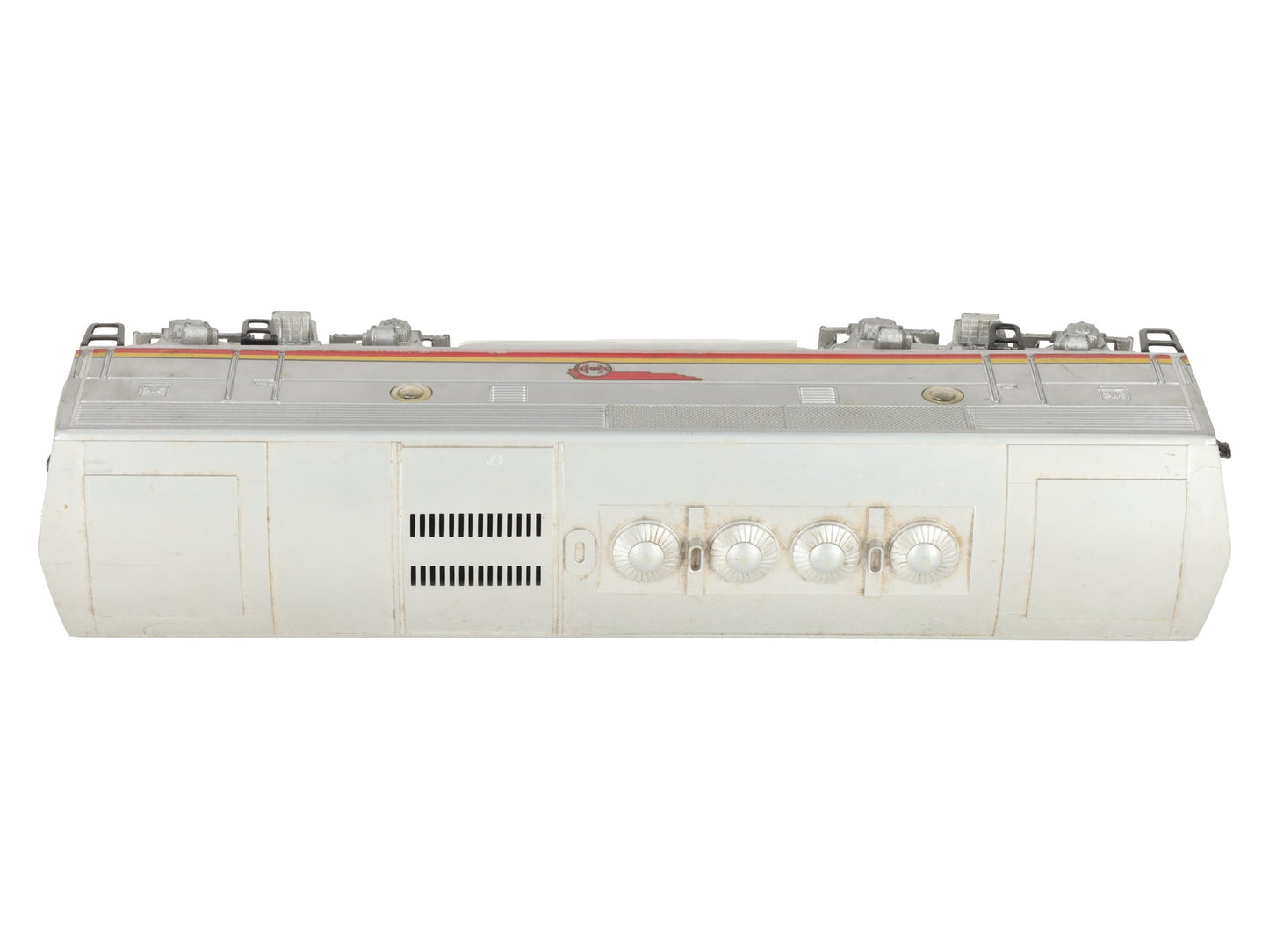 Lionel 2343C Vintage O Santa Fe F-3 Louvered Top Non-Powered B Diesel Locomotive VG