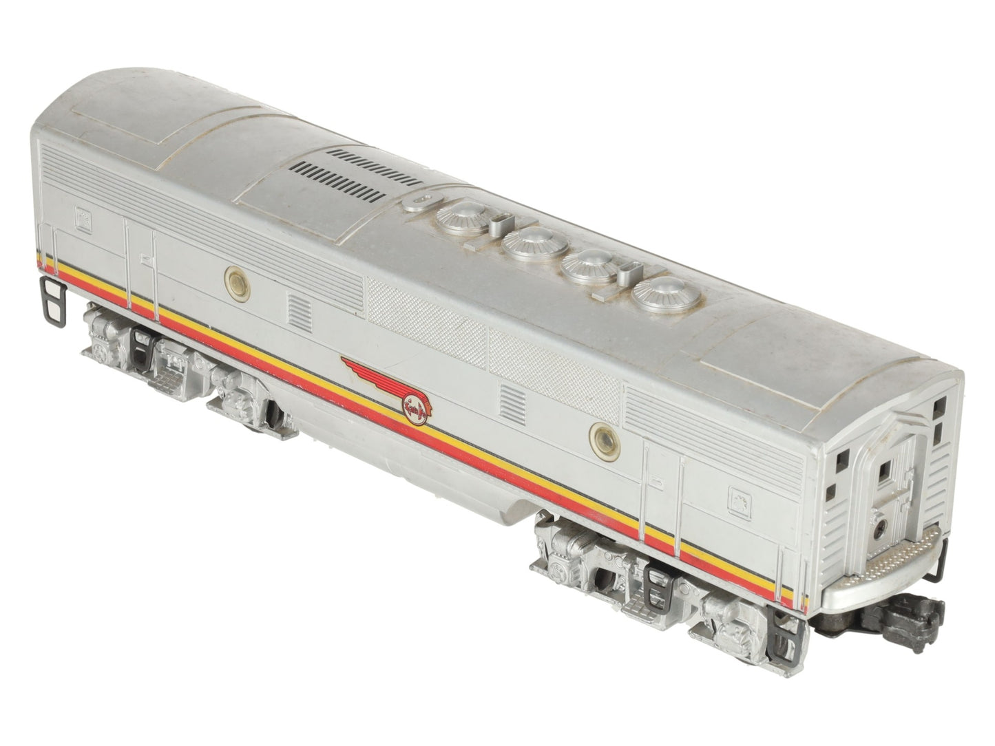 Lionel 2343C Vintage O Santa Fe F-3 Louvered Top Non-Powered B Diesel Locomotive VG