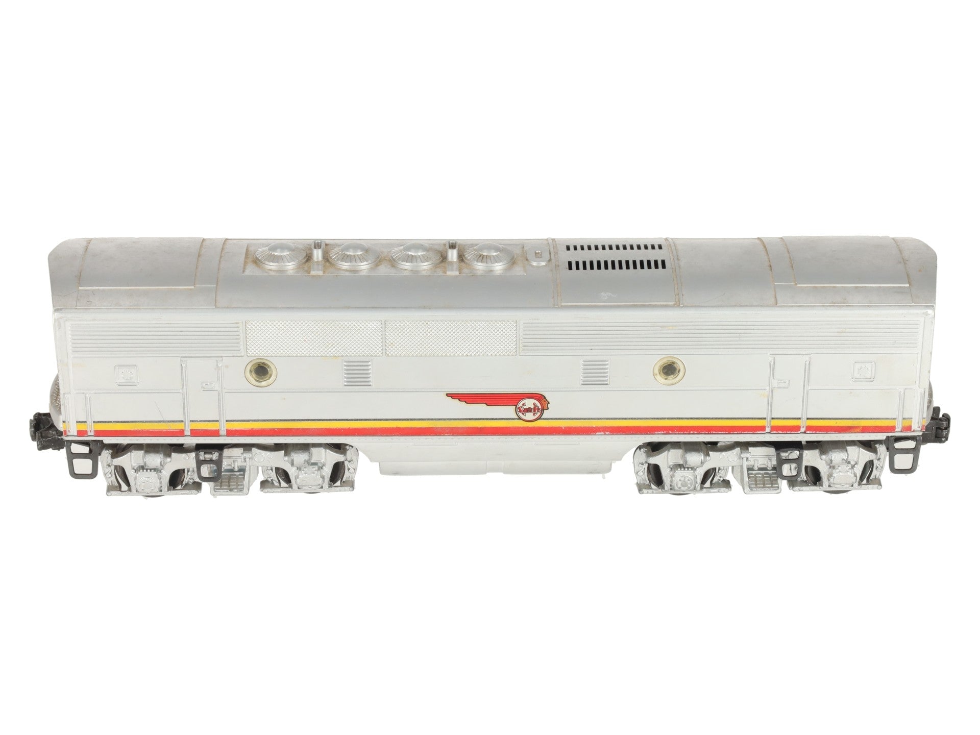 Lionel 2343C Vintage O Santa Fe F-3 Louvered Top Non-Powered B Diesel Locomotive VG