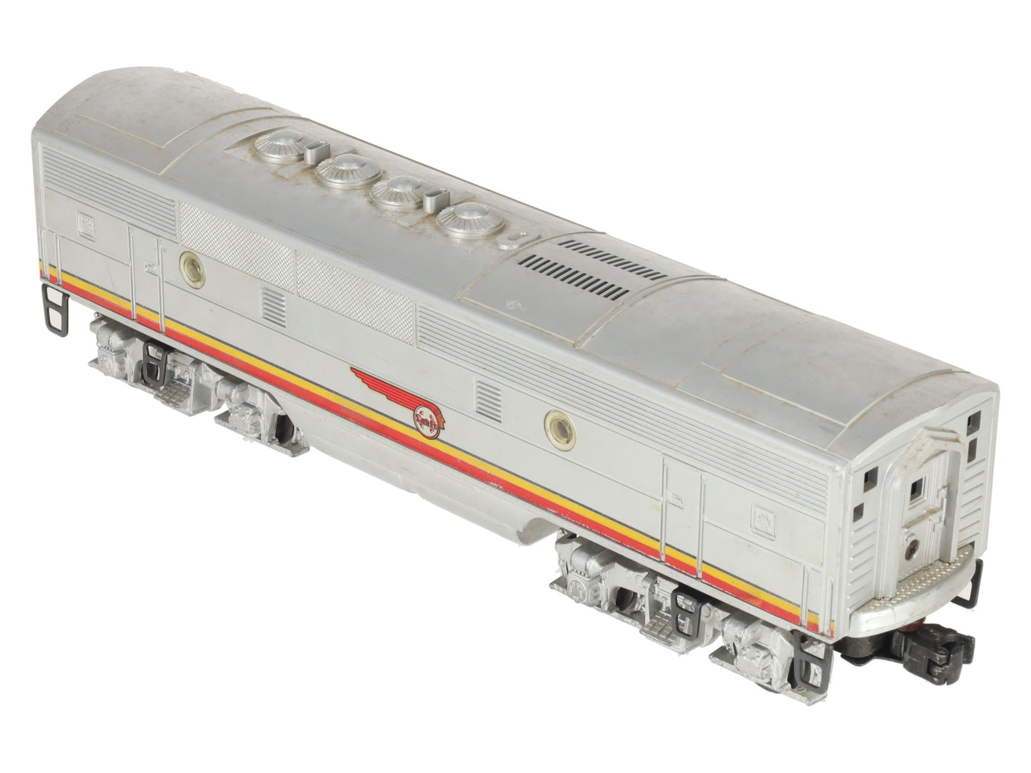 Lionel 2343C Vintage O Santa Fe F-3 Louvered Top Non-Powered B Diesel Locomotive VG