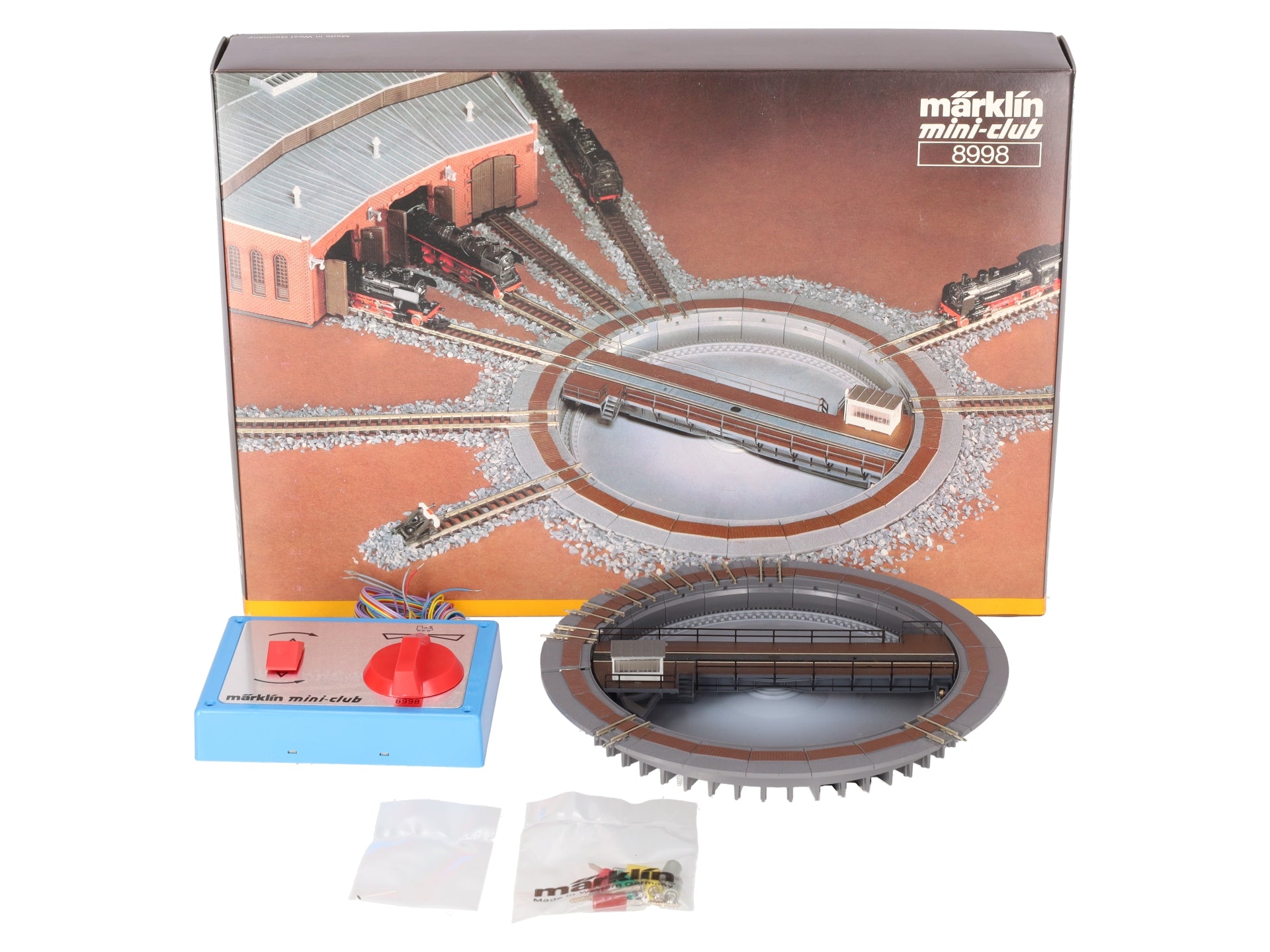 Marklin 8998 Mini-Club Z Scale Turntable LN/Box