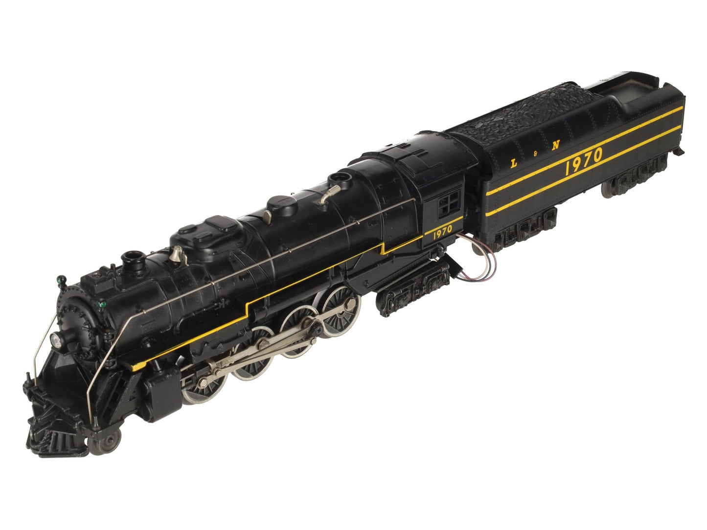 Lionel 6-8615 O Gauge L&N Berkshire 2-8-4 Steam Locomotive & Tender #1970 VG/Box