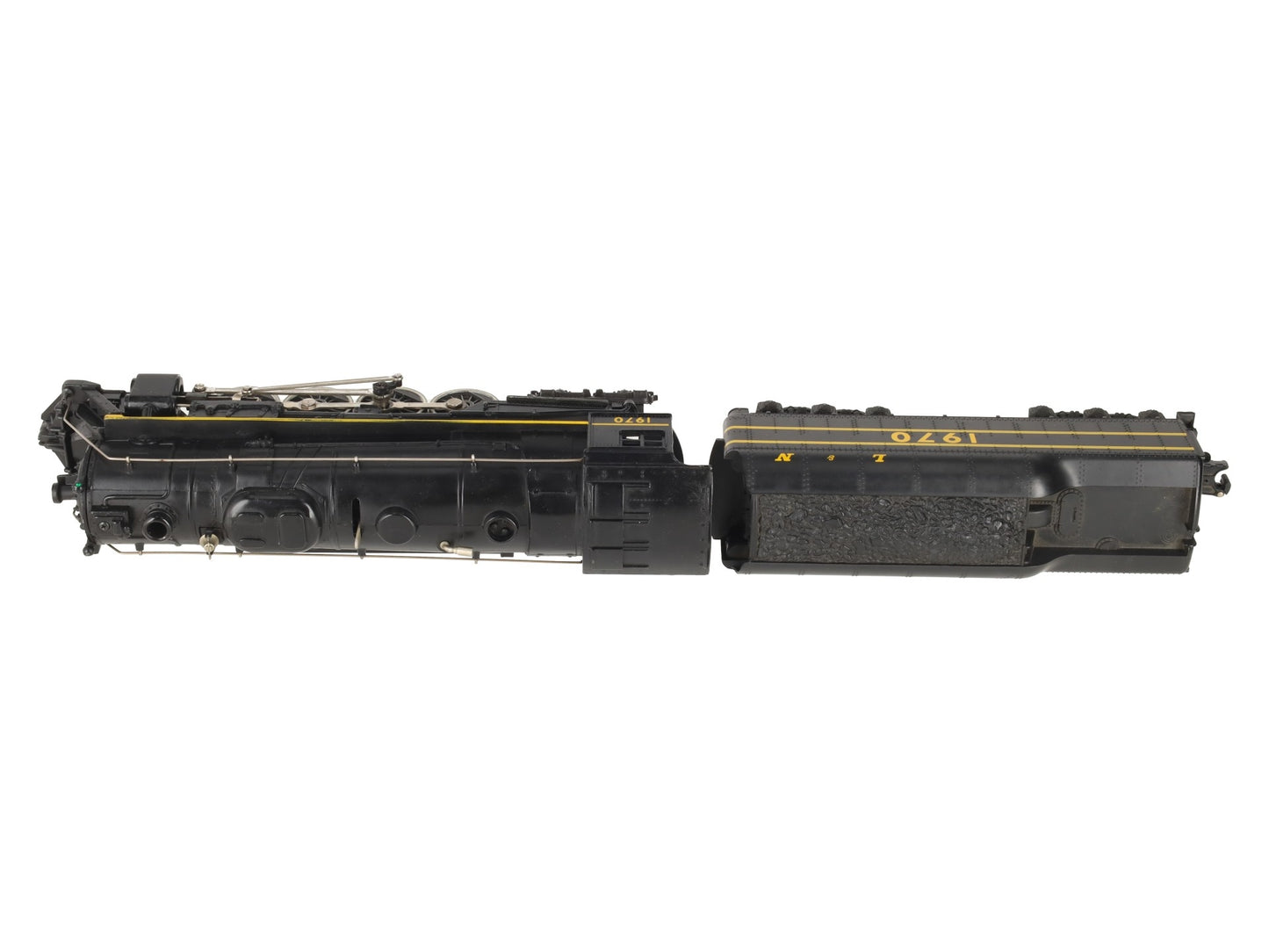 Lionel 6-8615 O Gauge L&N Berkshire 2-8-4 Steam Locomotive & Tender #1970 VG/Box