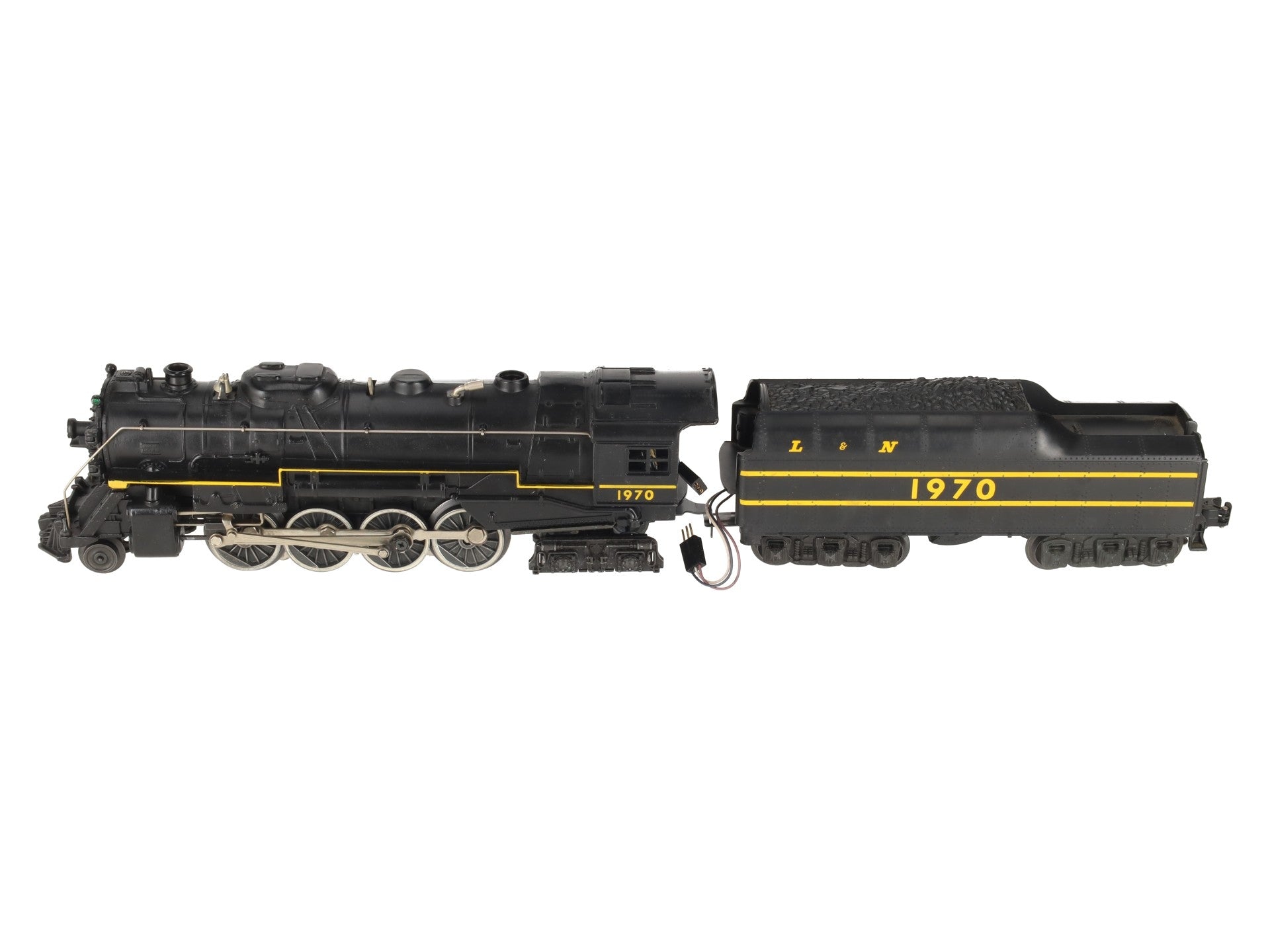 Lionel 6-8615 O Gauge L&N Berkshire 2-8-4 Steam Locomotive & Tender #1970 VG/Box