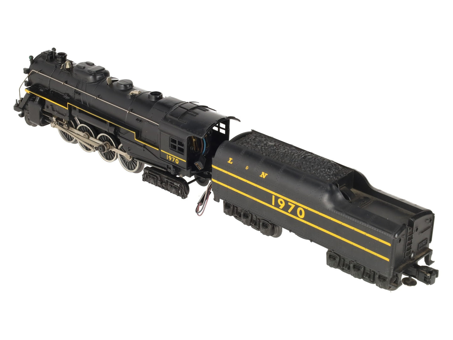 Lionel 6-8615 O Gauge L&N Berkshire 2-8-4 Steam Locomotive & Tender #1970 VG/Box