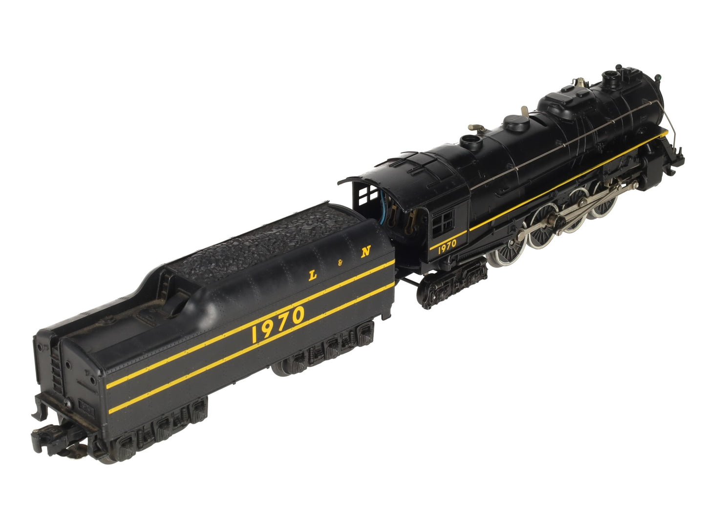 Lionel 6-8615 O Gauge L&N Berkshire 2-8-4 Steam Locomotive & Tender #1970 VG/Box