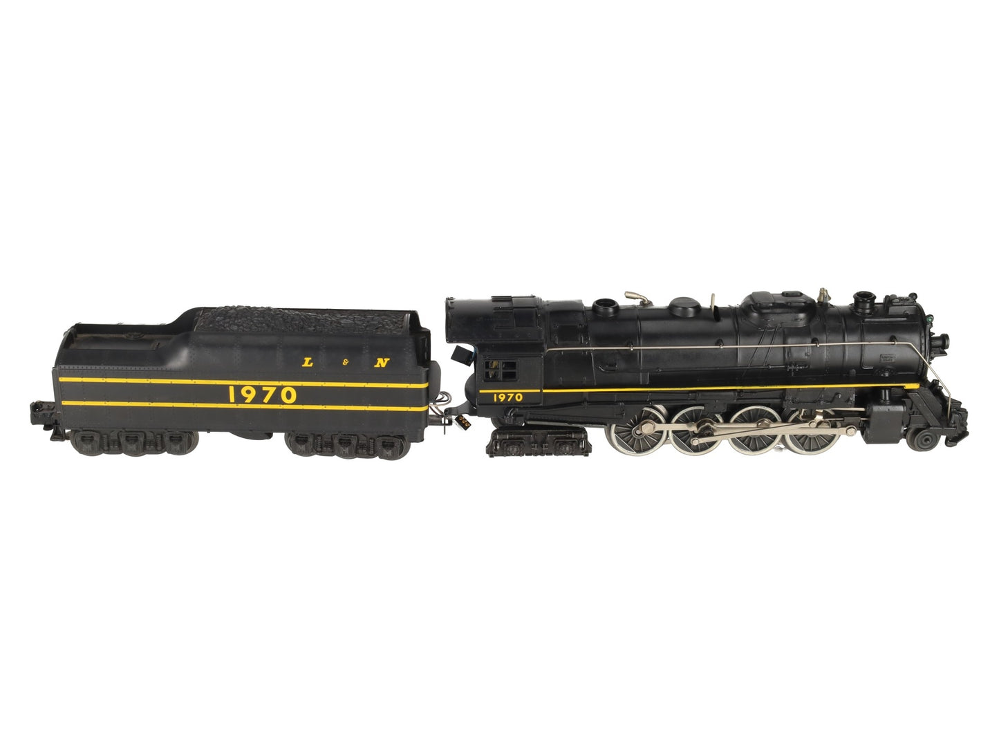 Lionel 6-8615 O Gauge L&N Berkshire 2-8-4 Steam Locomotive & Tender #1970 VG/Box