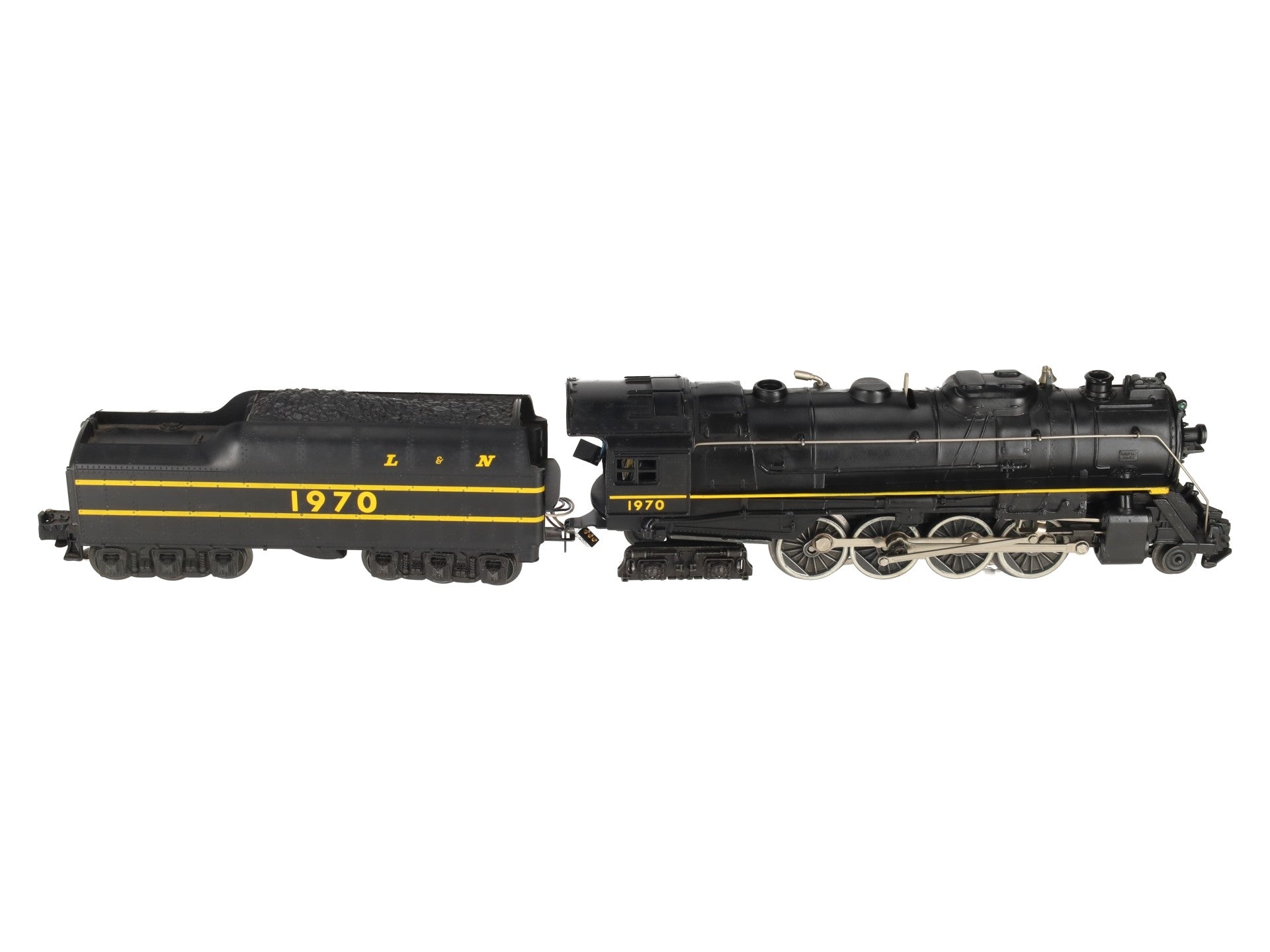 Lionel 6-8615 O Gauge L&N Berkshire 2-8-4 Steam Locomotive & Tender #1970 VG/Box