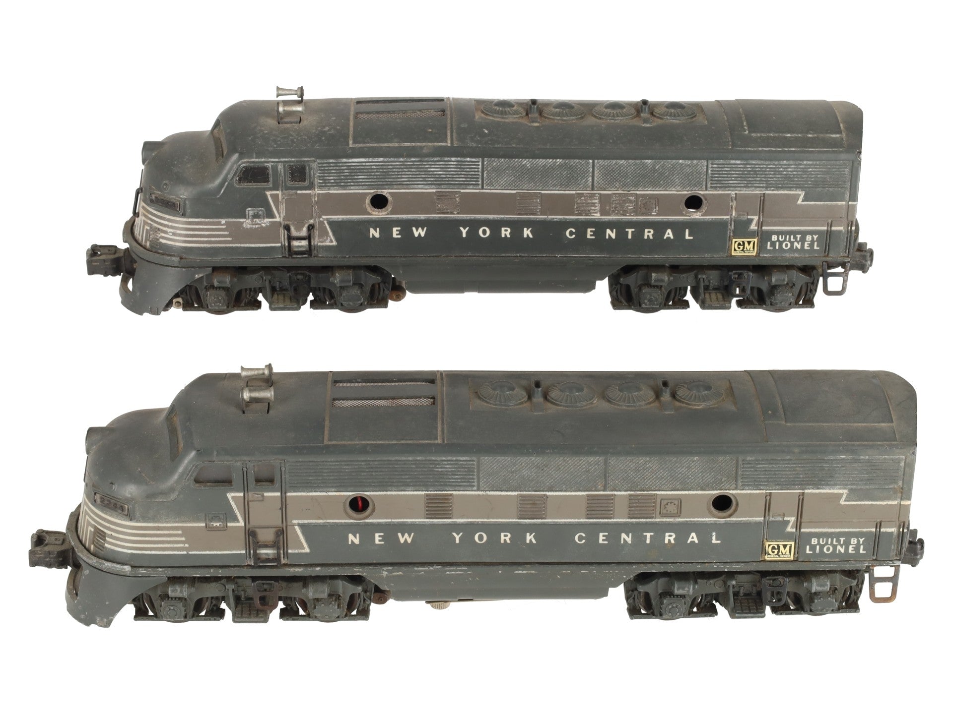 Lionel 2344 Vintage O New York Central F-3 AA Diesel Locomotive Set VG