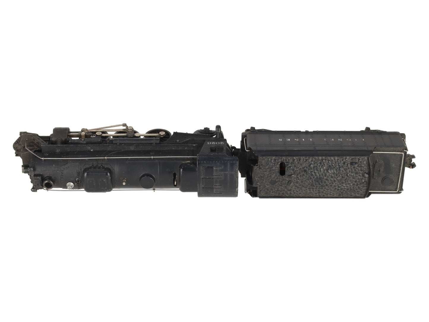 Lionel 2026 Vintage O 2-6-2 Die-Cast Steam Locomotive w/6466WX Tender VG