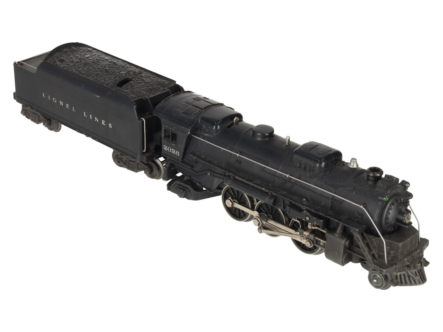 Lionel 2026 Vintage O 2-6-2 Die-Cast Steam Locomotive w/6466WX Tender VG