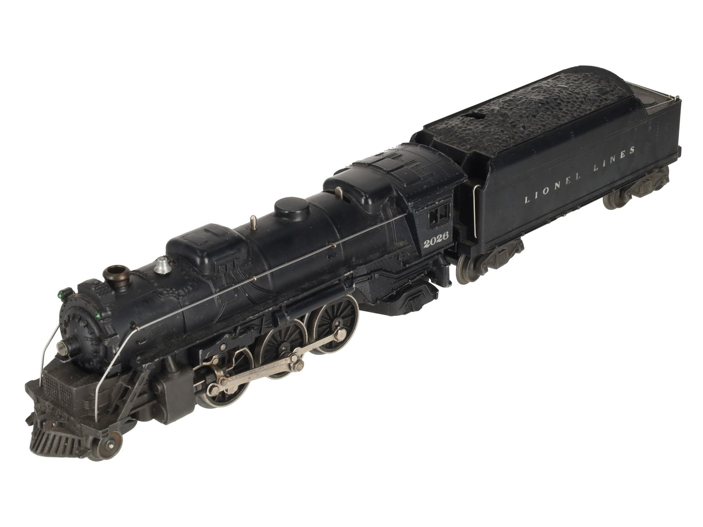 Lionel 2026 Vintage O 2-6-2 Die-Cast Steam Locomotive w/6466WX Tender VG
