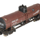 Aristo-Craft 41314 G Scale CBQ Single Dome Tank Car/Box