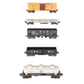 Lionel Vintage O Freight Cars: 6352, 3361-55, 3456, 6415, 2452 [5] VG