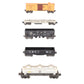 Lionel Vintage O Freight Cars: 6352, 3361-55, 3456, 6415, 2452 [5] VG