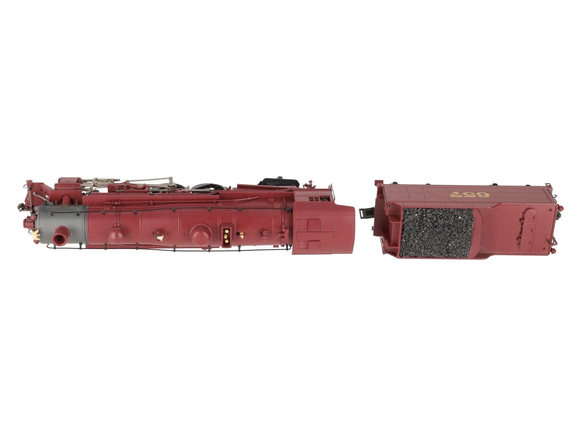 Lionel 6-11338 O Alton Limited 4-6-2 Pacific Steam Locomotive #657 EX/Box