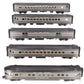MTH 20-65044 O New York Central 70' Streamlined Passenger Car Set (Set of 5) EX/Box