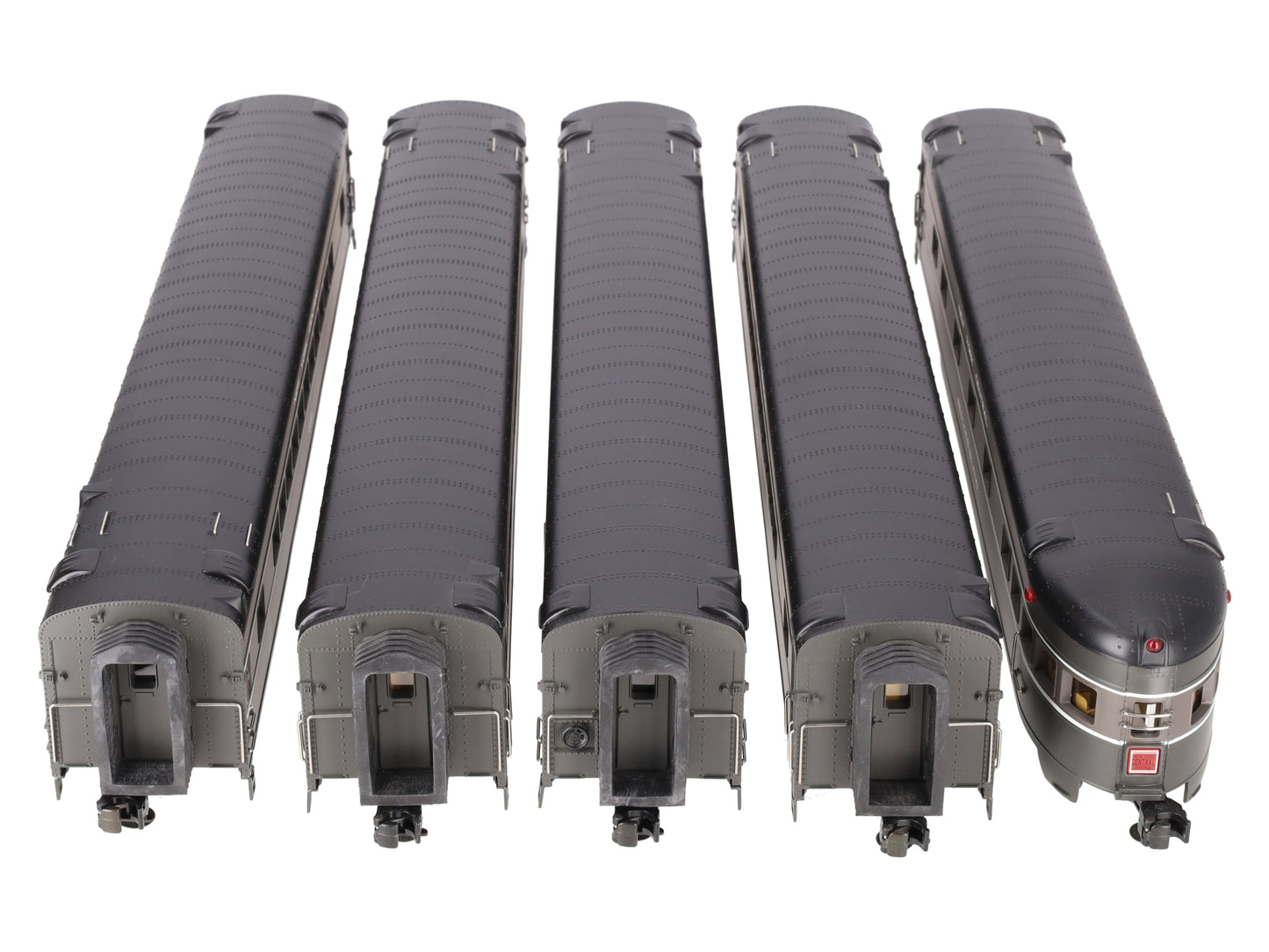 MTH 20-65044 O New York Central 70' Streamlined Passenger Car Set (Set of 5) EX/Box