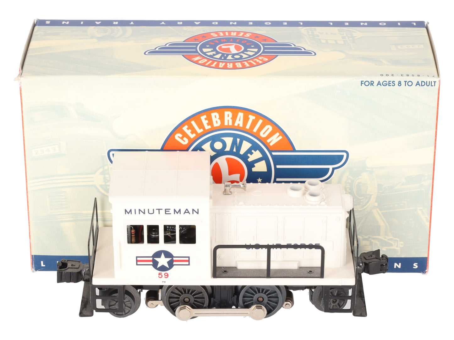 Lionel 6-18456 O Gauge Postwar Celebration Series 59 Minuteman Switcher EX/Box