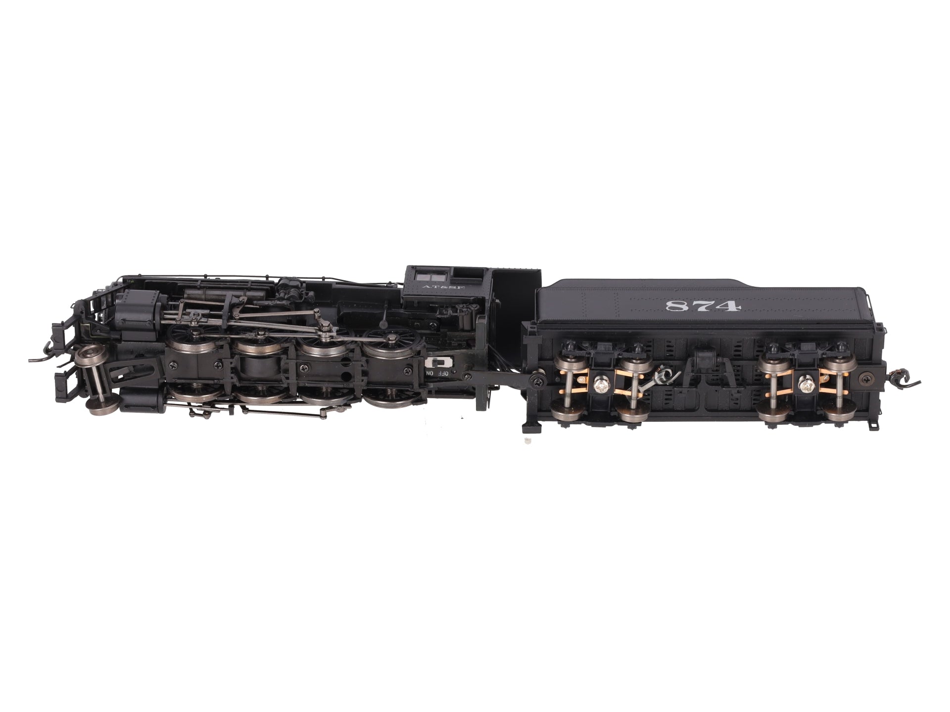 Broadway Limited 2786 HO Atchison, Topeka & Santa Fe Baldwin 2-8-0 #874 EX/Box