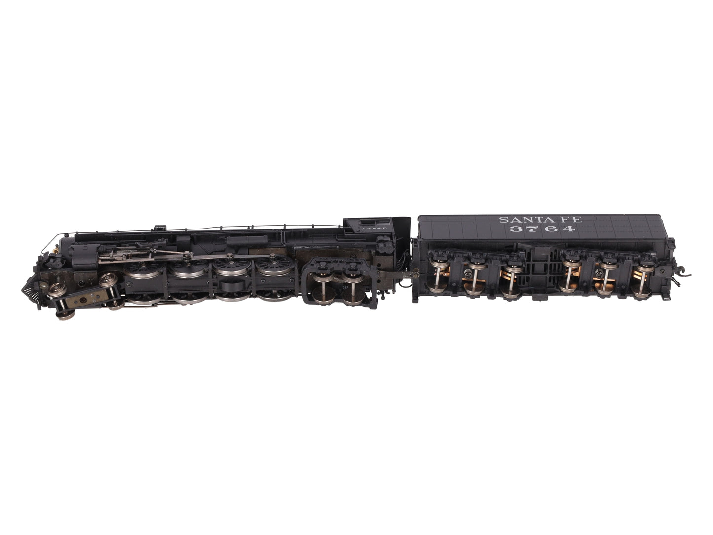 Broadway Limited 2515 HO ATSF 4-8-4 Northern Steam Loco w/DCC & Paragon2™ #3764 EX/Box