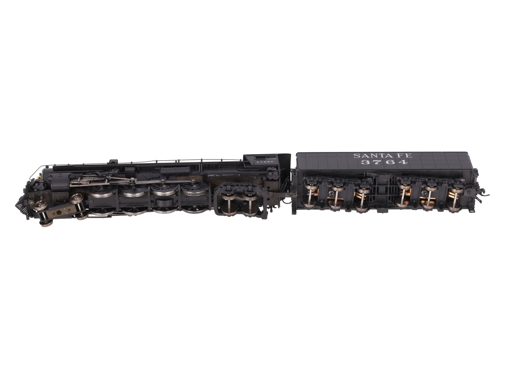 Broadway Limited 2515 HO ATSF 4-8-4 Northern Steam Loco w/DCC & Paragon2™ #3764 EX/Box