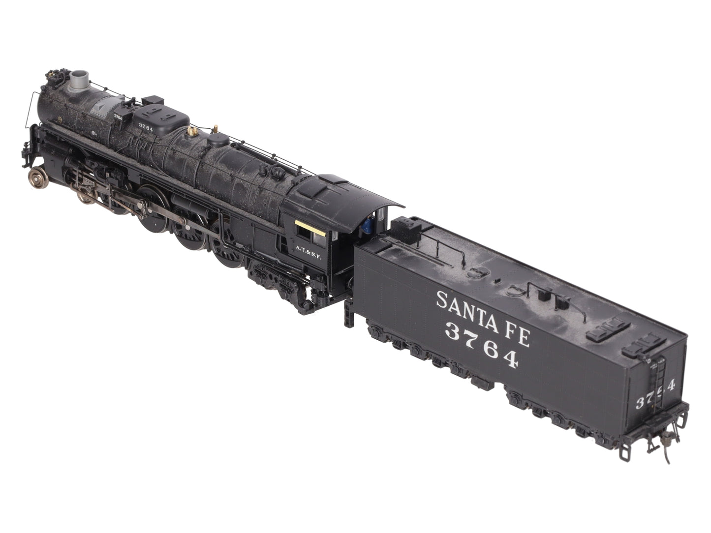 Broadway Limited 2515 HO ATSF 4-8-4 Northern Steam Loco w/DCC & Paragon2™ #3764 EX/Box