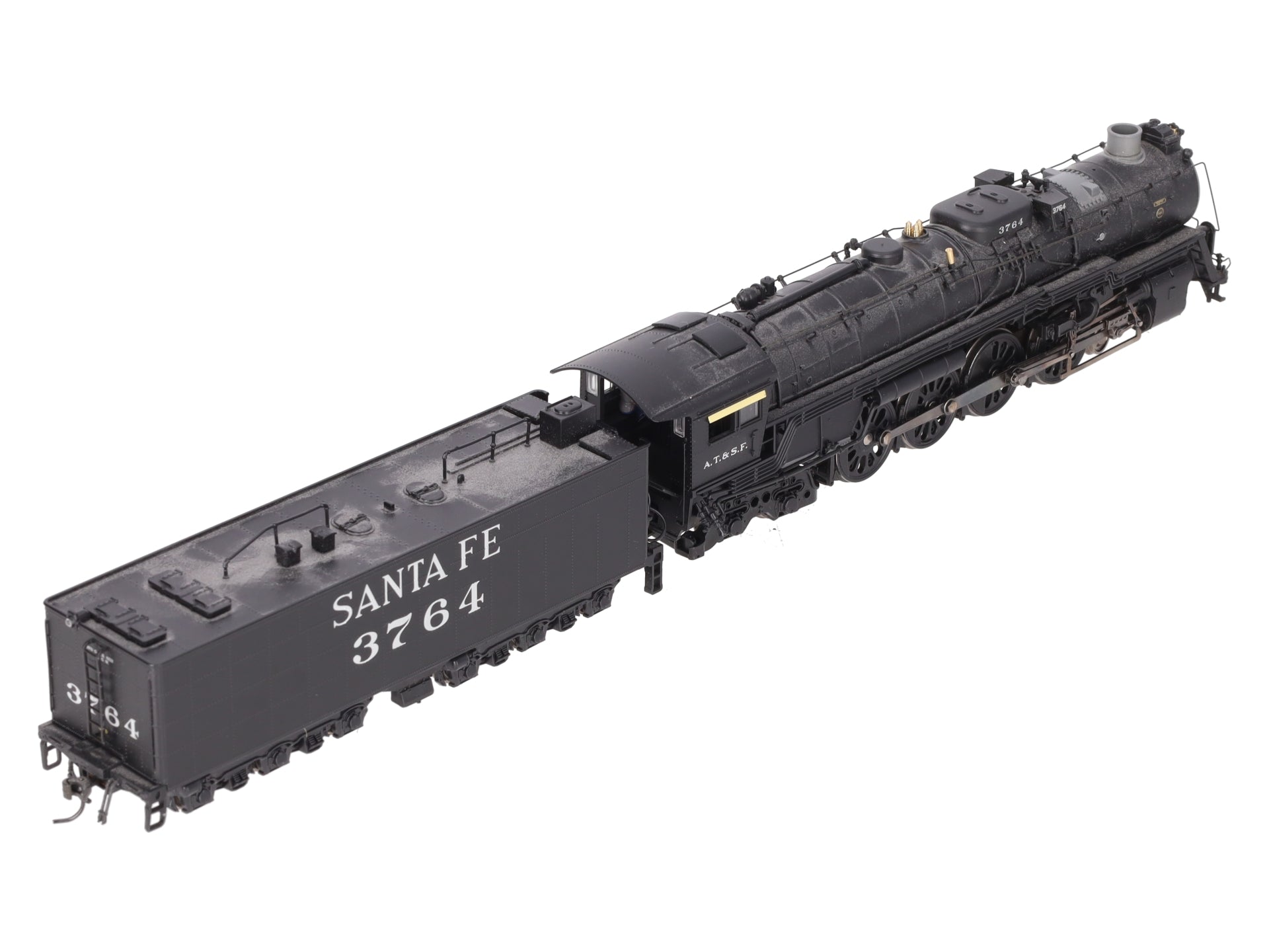 Broadway Limited 2515 HO ATSF 4-8-4 Northern Steam Loco w/DCC & Paragon2™ #3764 EX/Box