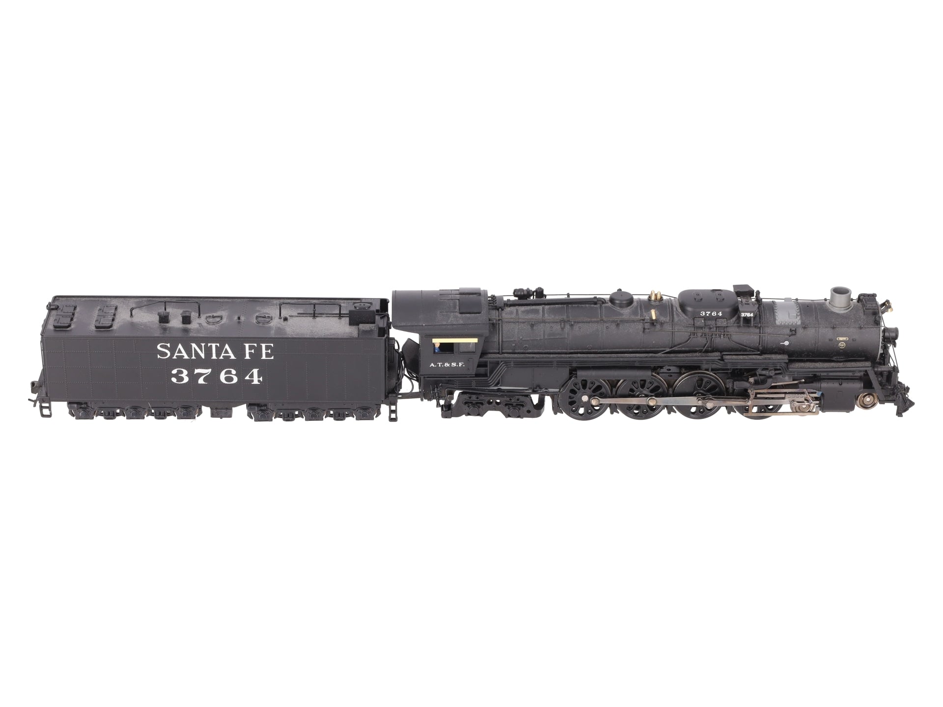 Broadway Limited 2515 HO ATSF 4-8-4 Northern Steam Loco w/DCC & Paragon2™ #3764 EX/Box