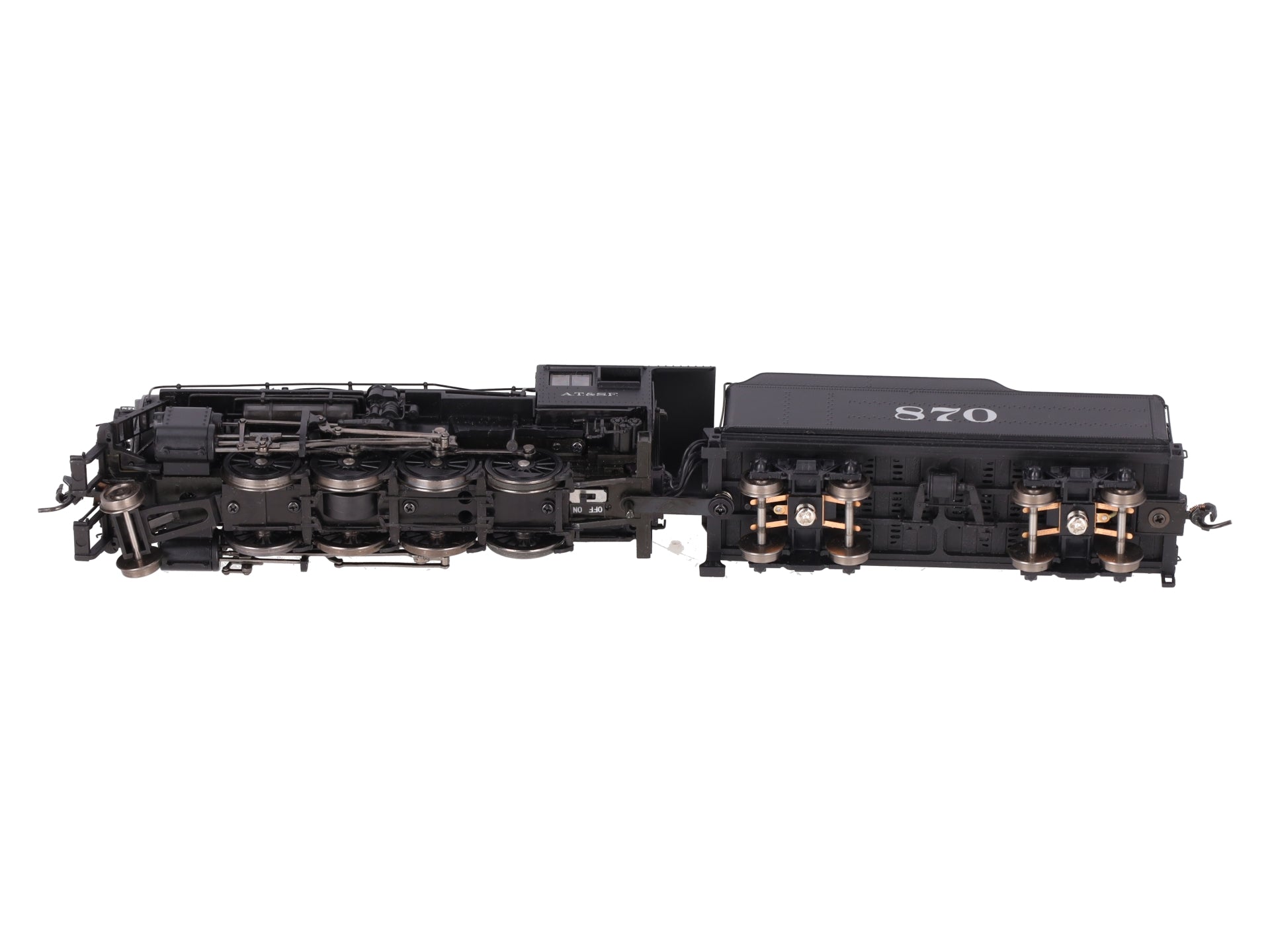 Broadway Limited 2785 HO Santa Fe Baldwin 2-8-0 Consolidation #870 EX/Box