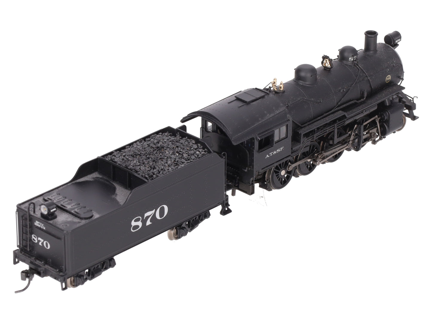 Broadway Limited 2785 HO Santa Fe Baldwin 2-8-0 Consolidation #870 EX/Box