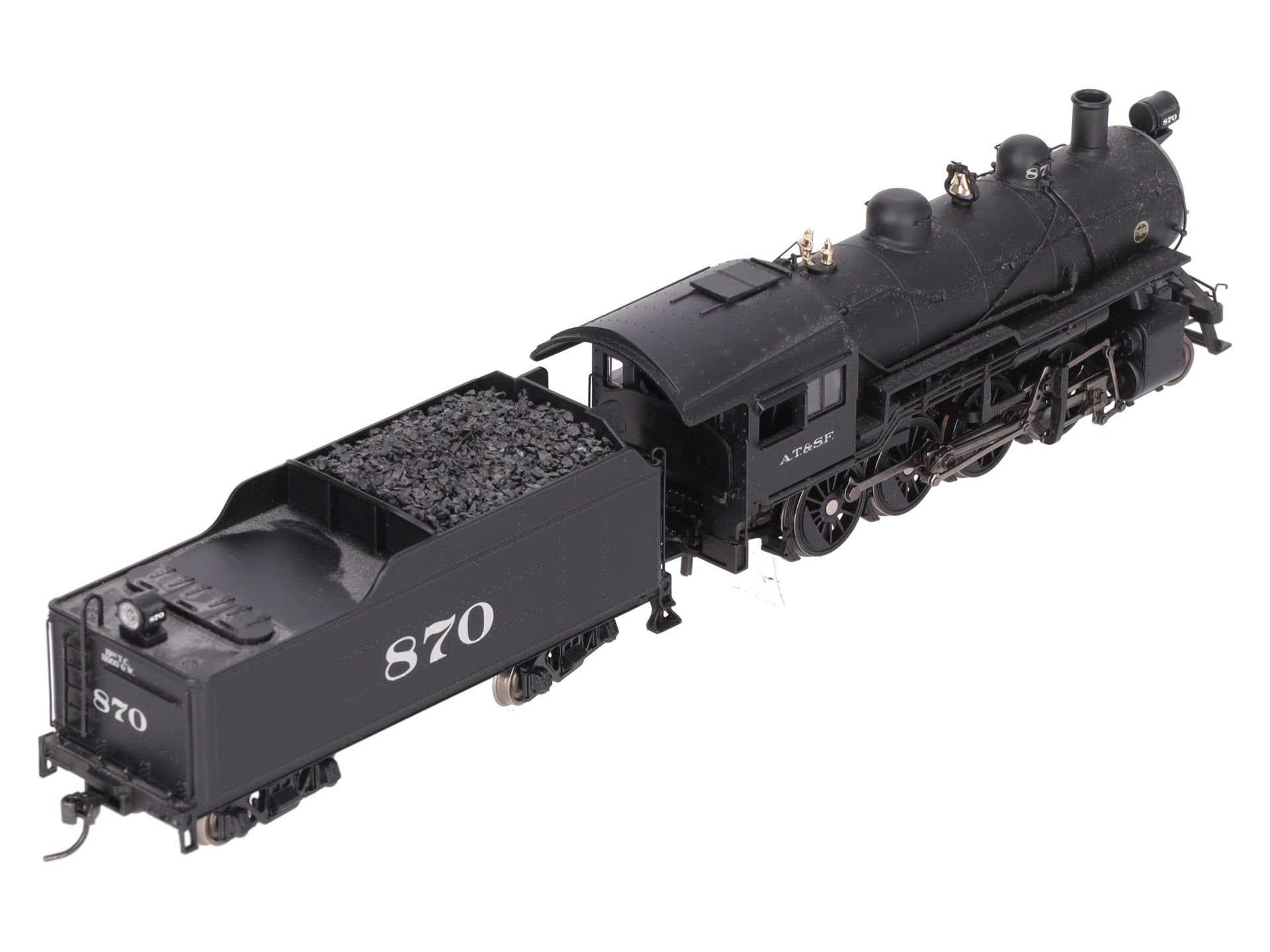 Broadway Limited 2785 HO Santa Fe Baldwin 2-8-0 Consolidation #870 EX/Box