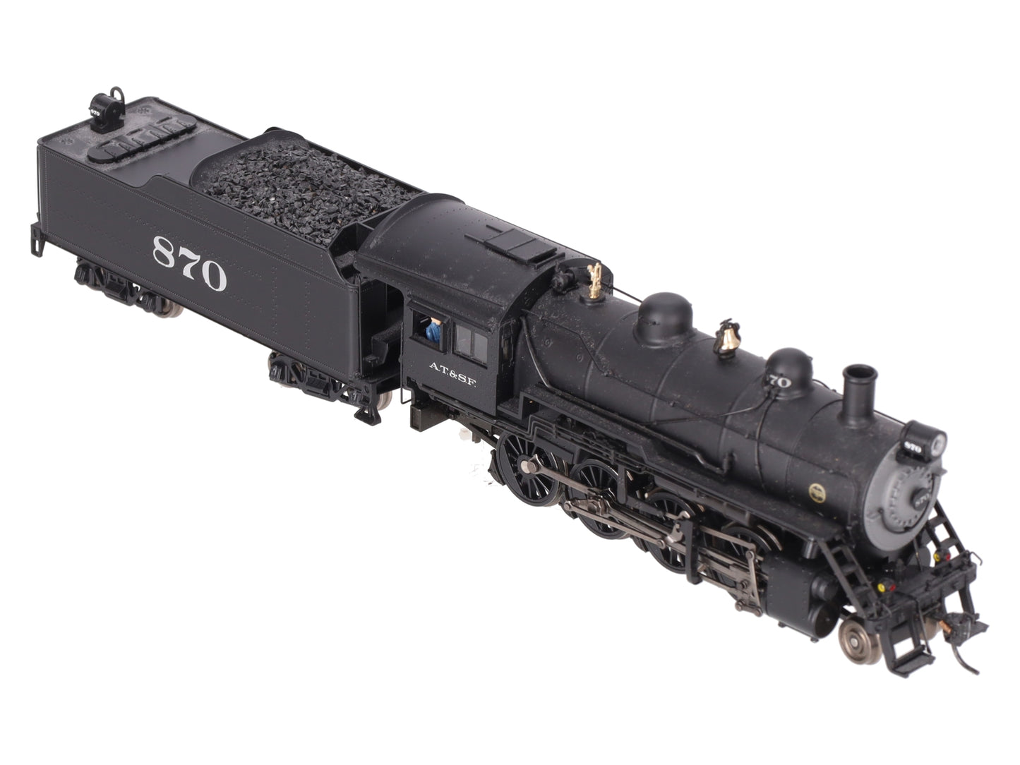 Broadway Limited 2785 HO Santa Fe Baldwin 2-8-0 Consolidation #870 EX/Box