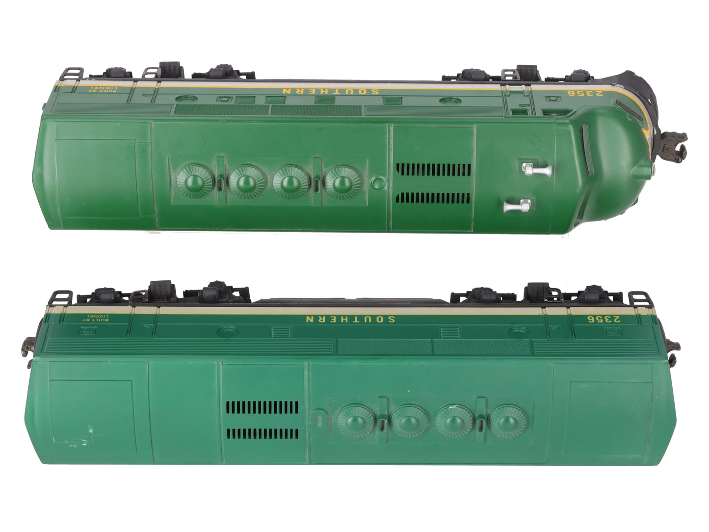 Lionel 2356 Vintage O Southern F-3 AB Diesel Locomotives VG