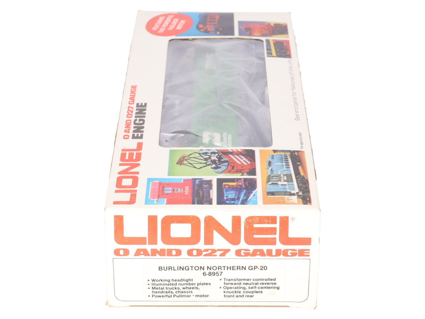Lionel 6-8957 O Burlington Northern GP-20 Powered Diesel Locomotive EX/Box