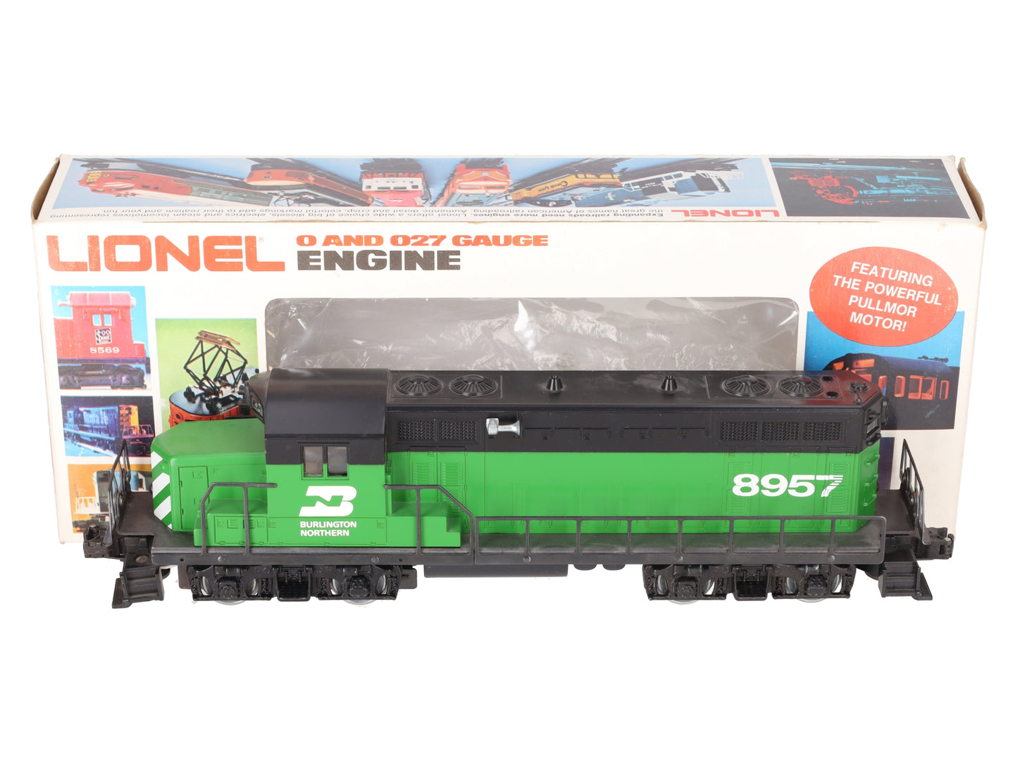 Lionel 6-8957 O Burlington Northern GP-20 Powered Diesel Locomotive EX/Box