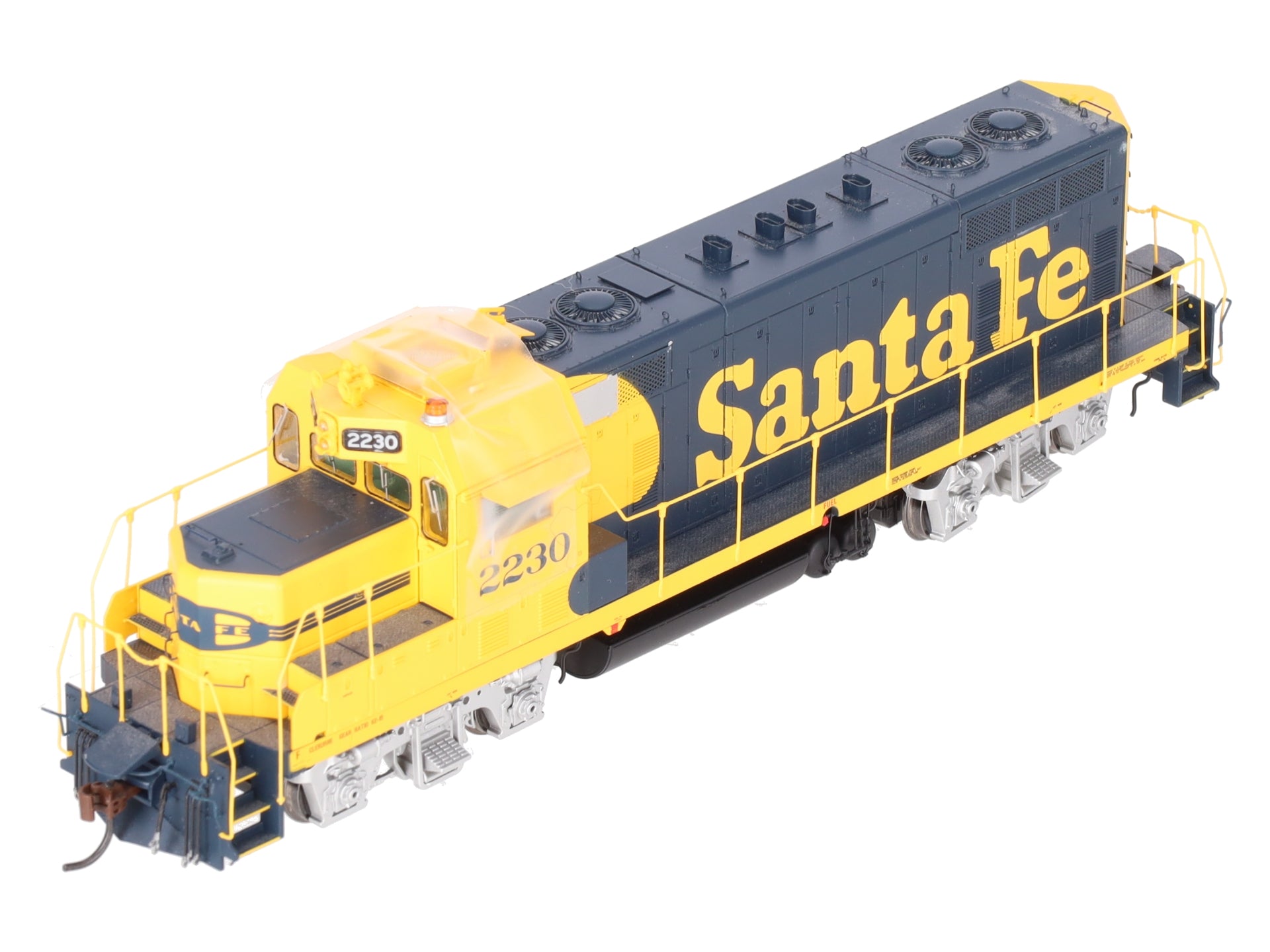 Athearn ATH62902 HO Scale Santa Fe GP7u  Diesel Engine W/Sound&DCC #2230 EX/Box